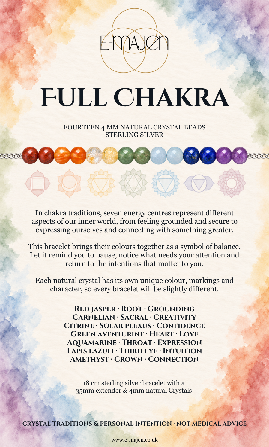 Full Chakra Bracelet